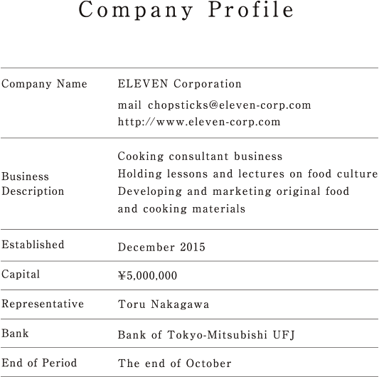 COMPANY PROFILE